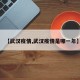【武汉疫情,武汉疫情是哪一年】