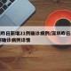 深圳昨日新增21例确诊病例/深圳昨日新增21例确诊病例详情