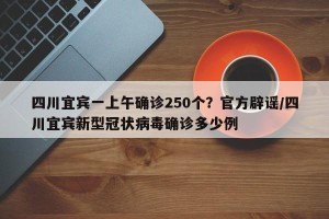 四川宜宾一上午确诊250个？官方辟谣/四川宜宾新型冠状病毒确诊多少例