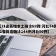 【31省新增本土确诊93例:河北54例,31省新增确诊144例河北90例】
