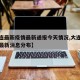 【大连最新疫情最新通报今天情况,大连最新疫情最新消息分布】