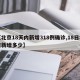 【北京18天内新增318例确诊,18日北京新增多少】