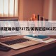美新冠确诊超737万/美新冠超862万例